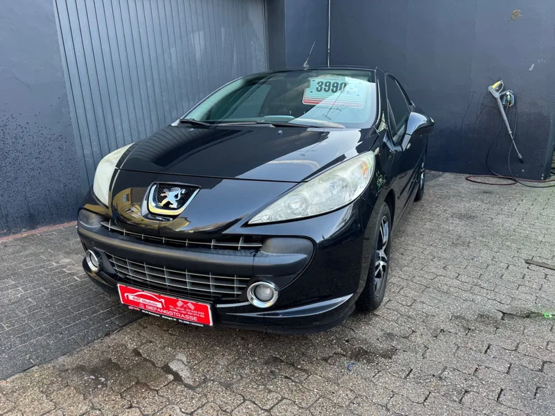 Peugeot 207 CC Cabrio-Coupe Sport, Schwarz, Baujahr 2008