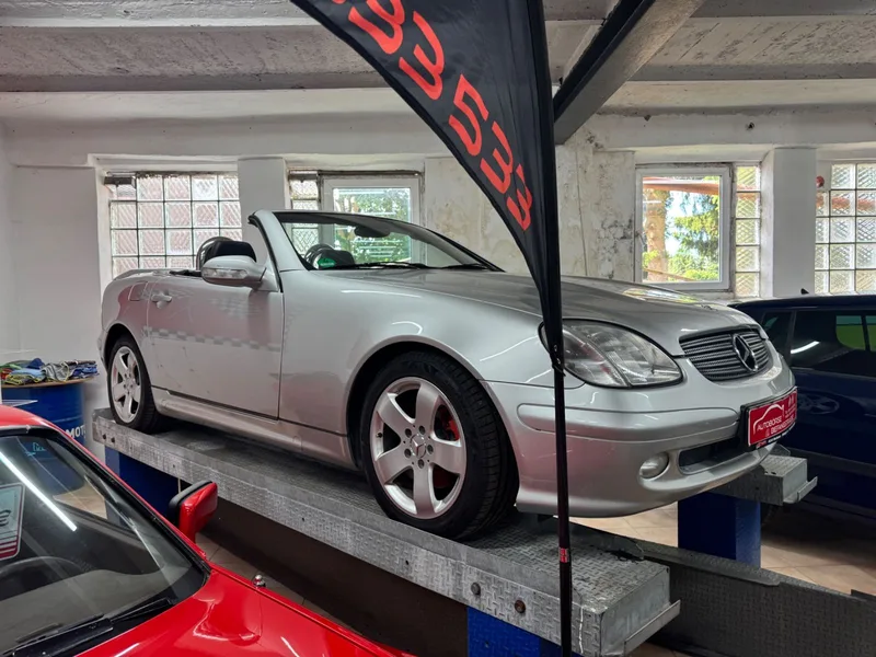 Mercedes-Benz SLK 200 Kompressor AUTOMATIK, Silber, Baujahr 2002